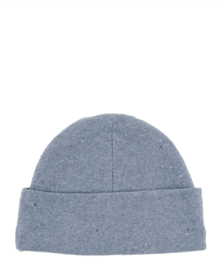 the cap, here with the brim folded up,
to be worn as a beanie or like a sailors hat 